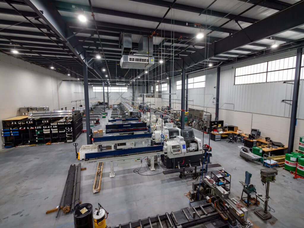 yardley inserts shop floor at new facility